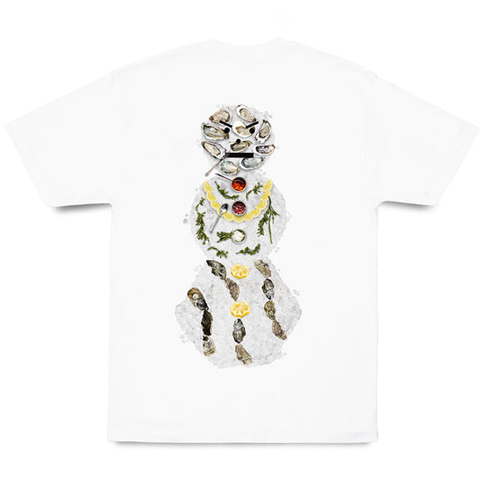 Quartersnacks Oyster Snackman T-Shirt White