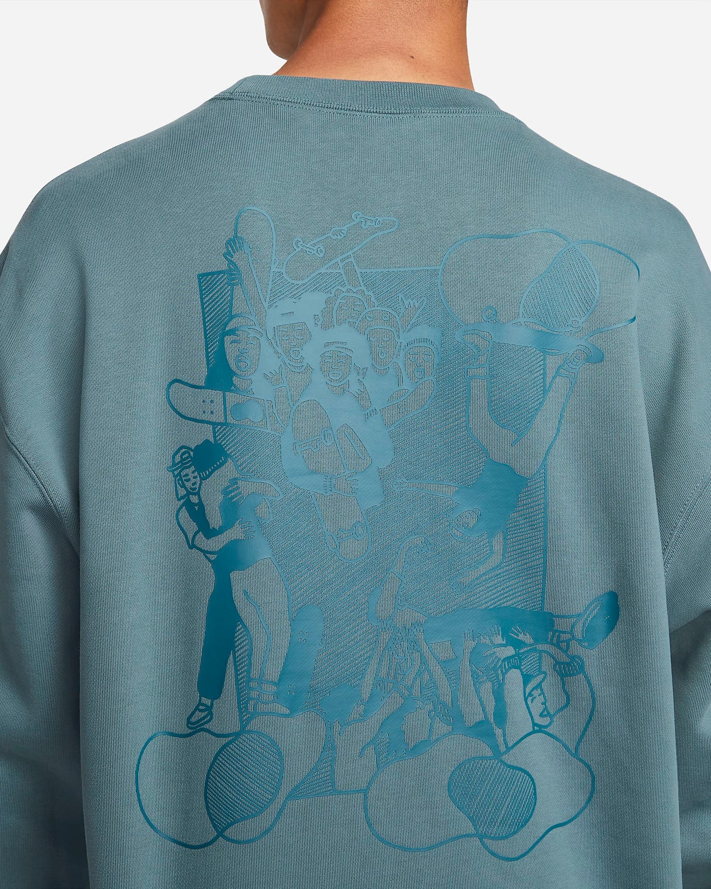 Nike SB Skate Likeagirl Shirt Mineral Slate