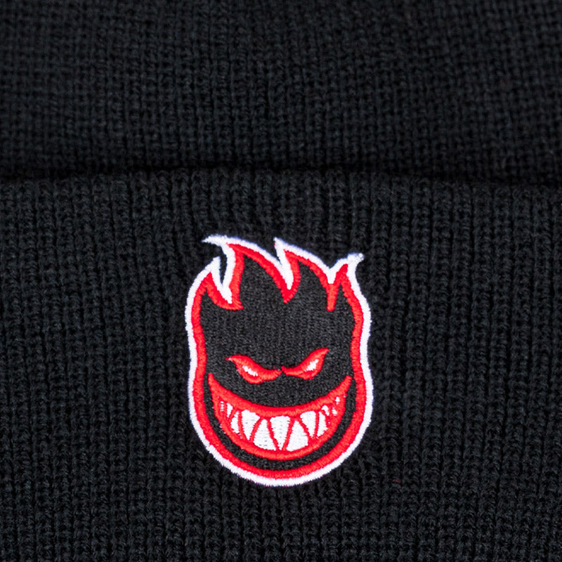 Spitfire Bighead Fill Cuff Beanie Black