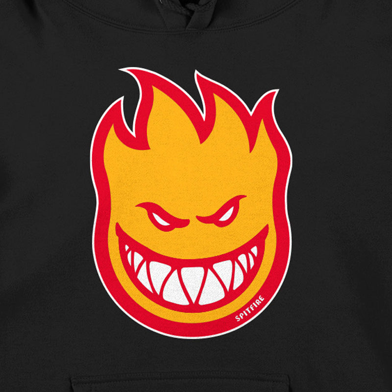 Spitfire Bighead Fill Hoodie Black/Gold/Red