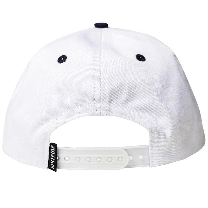 Spitfire Bighead Fill Snapback Cap White/Navy
