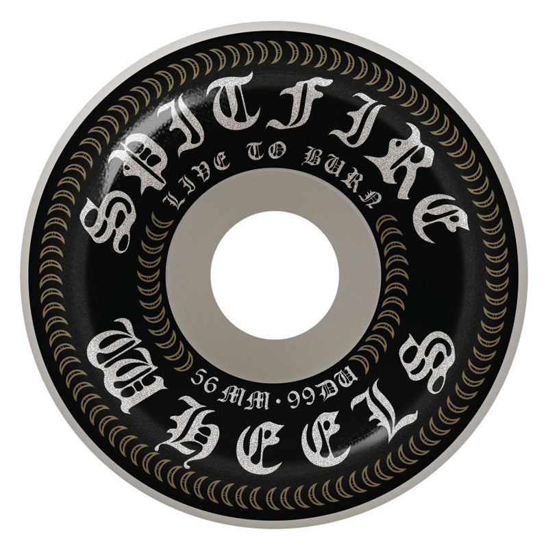 Spitfire Blackletter OG Classic Wheels White 99D 58mm