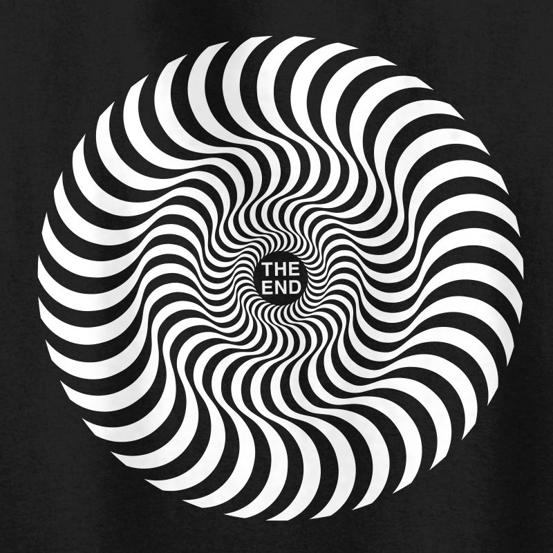Spitfire Classic Swirl T-Shirt Black/White