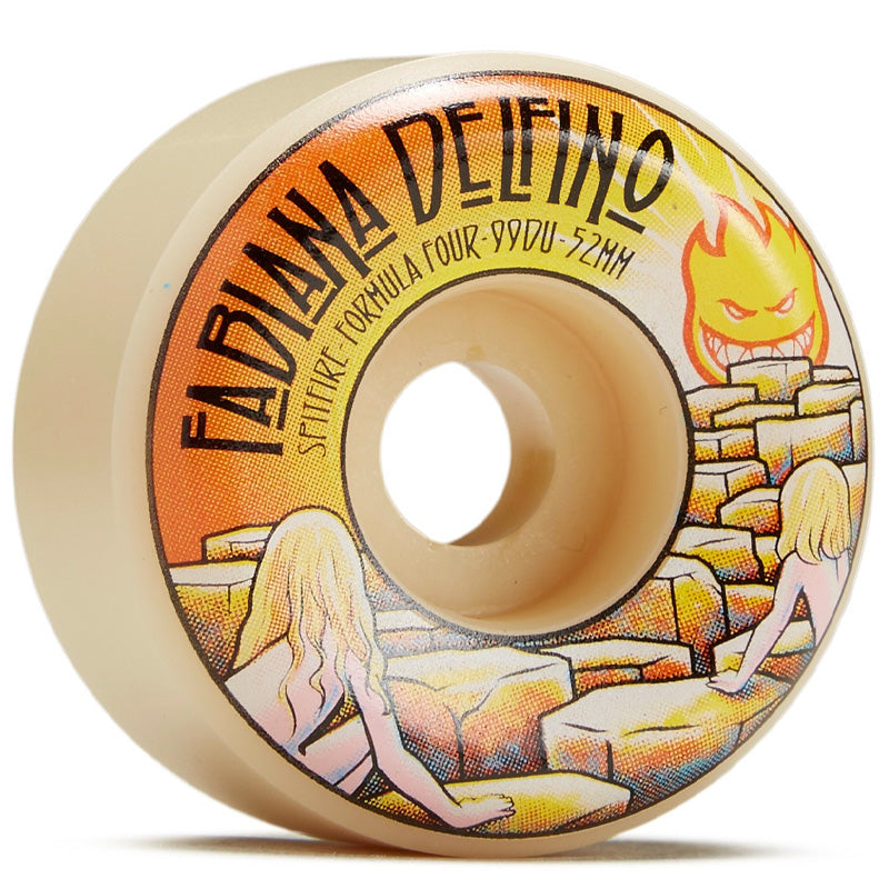 Spitfire Formula Four Fabiana Delfino Conical Full Wheels 99D 52mm