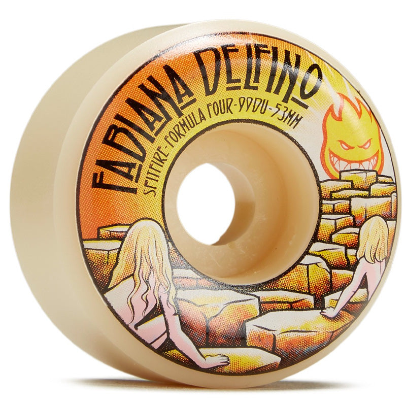 Spitfire Formula Four Fabiana Delfino Conical Full Wheels 99D 53mm