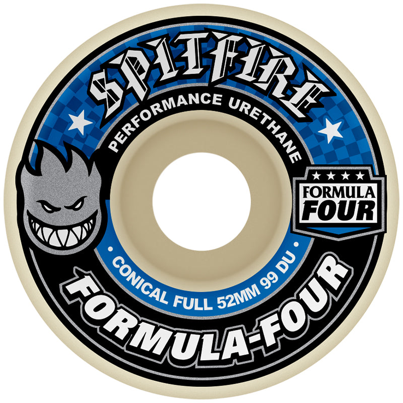 Spitfire Formula Four Conical Full Wheels 99D 56mm