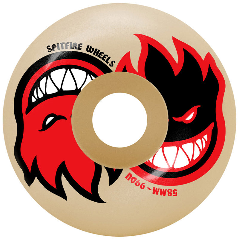 Spitfire Formula Four Eternals Radial Full Wheels 99D 58mm
