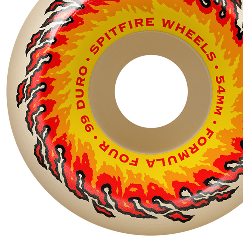Spitfire Formula Four OG Fireball Conical Wheels 99D 54mm