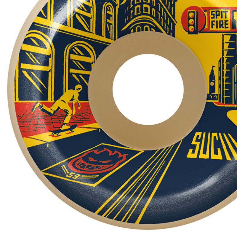 Spitfire Formula Four Suciu Market Conical Full Wheels 99D 53mm