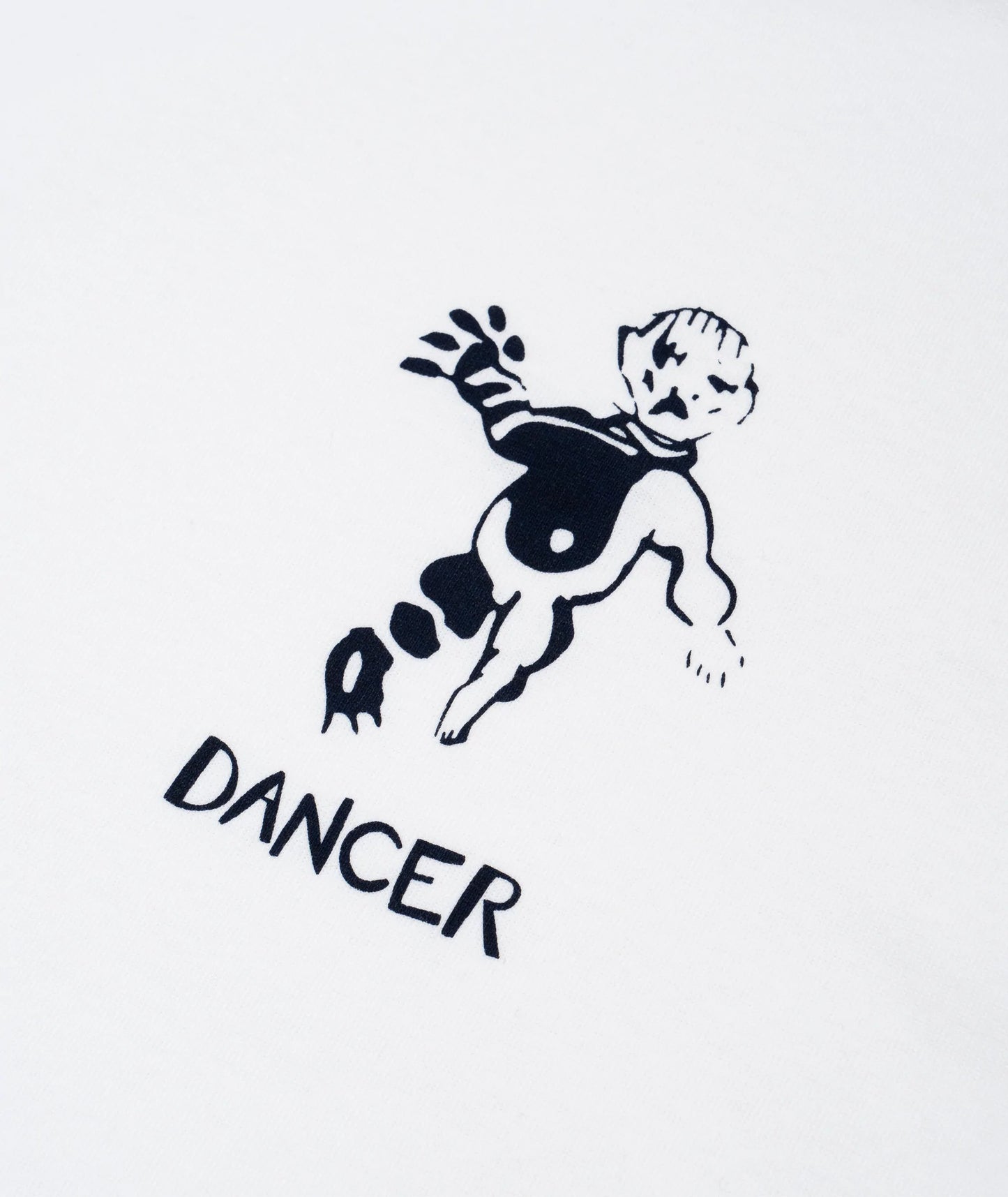 Dancer D6 OG Logo Longsleeve T-Shirt White