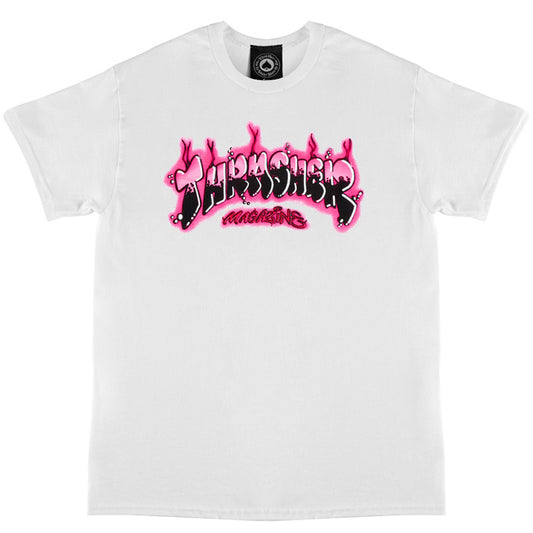 Thrasher Airbrush T-Shirt White