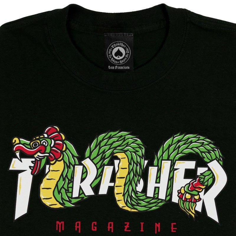 Thrasher Aztec T-Shirt Black