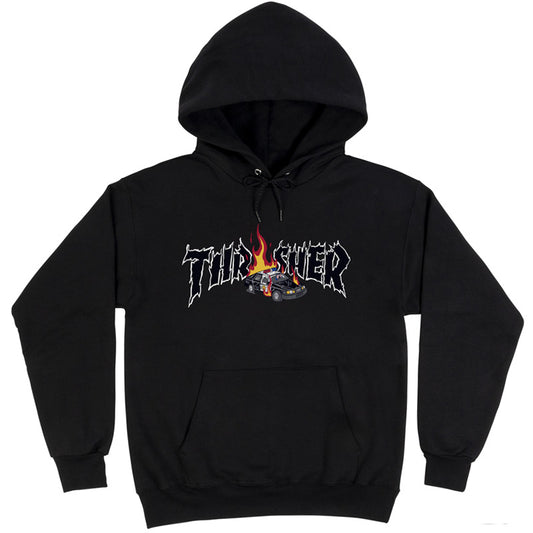 Thrasher Cop Car Hoodie Black