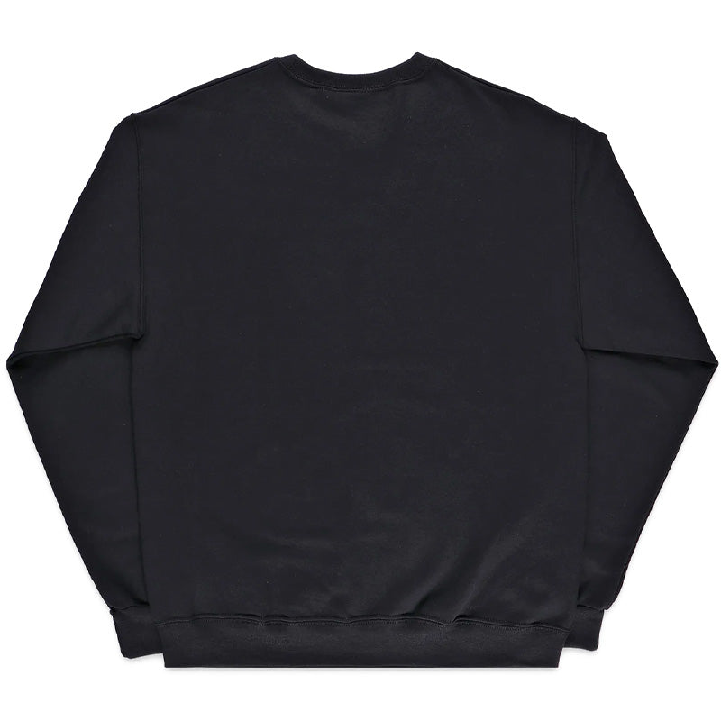 Thrasher Firm Logo Crewneck Sweater Black