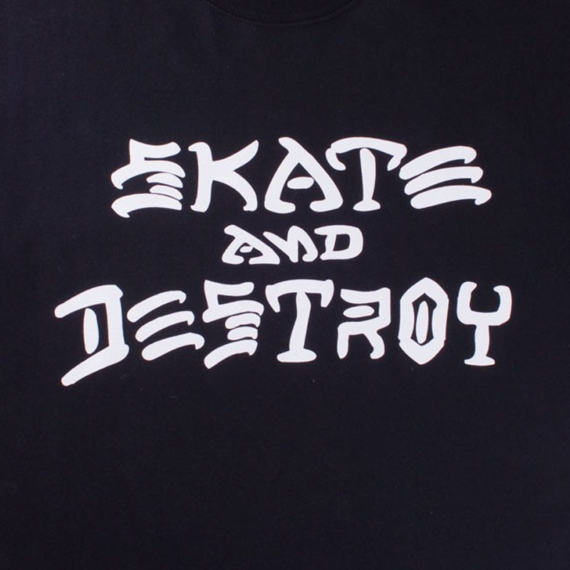Thrasher Skate And Destroy T-shirt Black