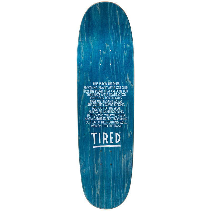 Tired Ghost Board Charles Skateboard Deck 9.18
