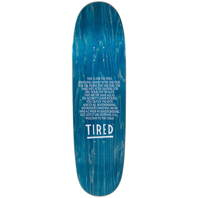 Tired Ghost Board Charles Skateboard Deck 9.18