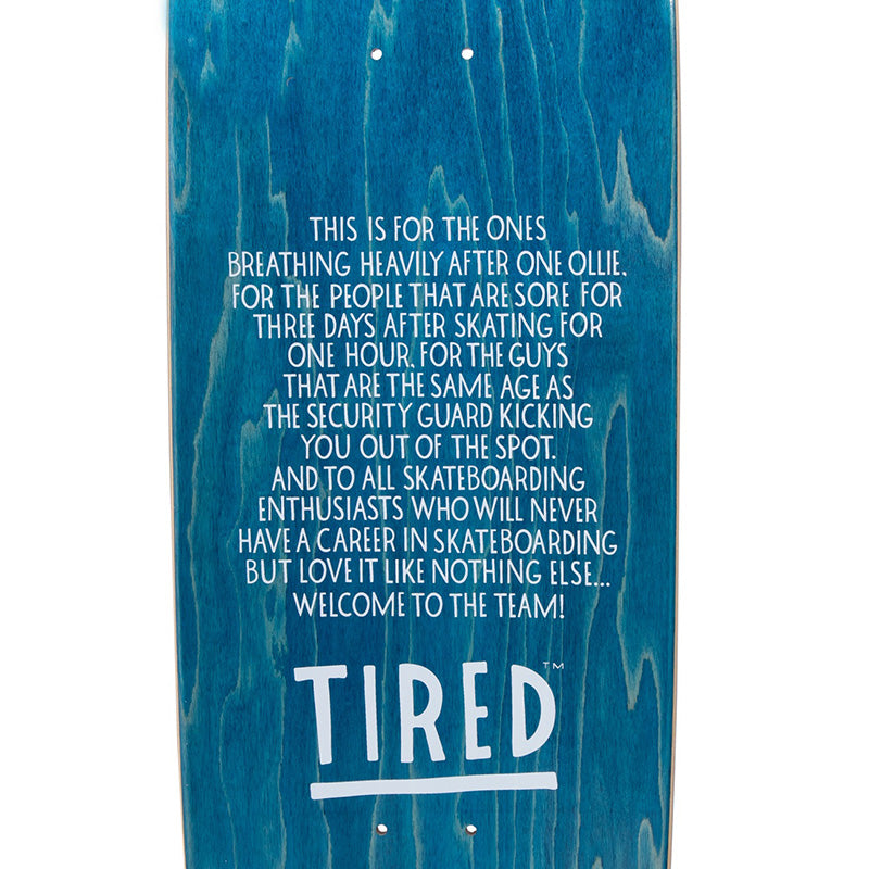 Tired Ghost Board Charles Skateboard Deck 9.18
