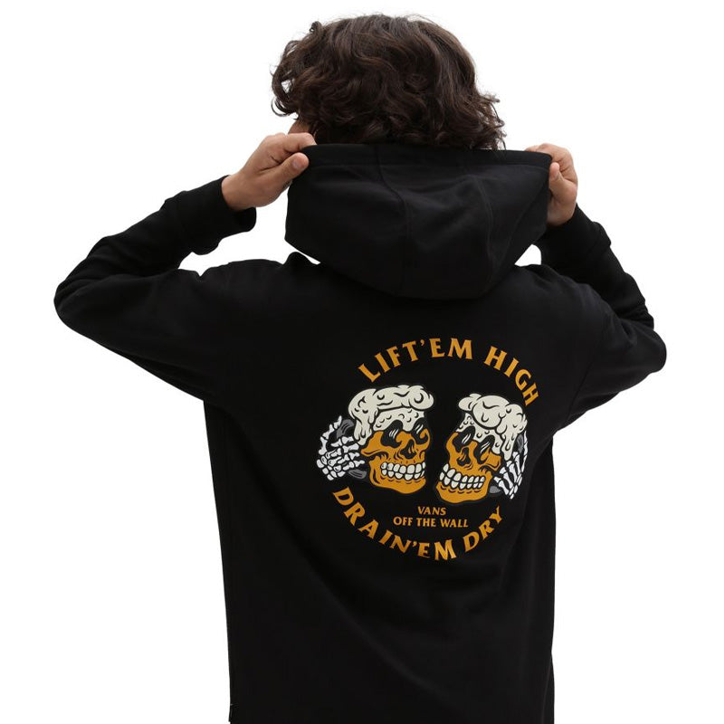 Vans Beer Skull Hoodie Black
