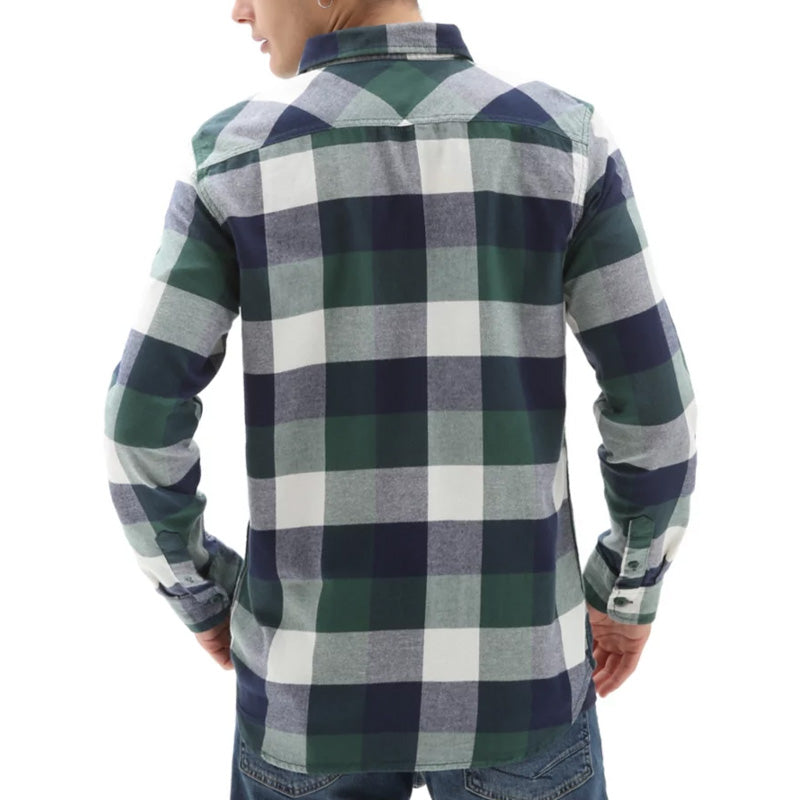 Vans Box Flannel Shirt Dress Blues/Scarab