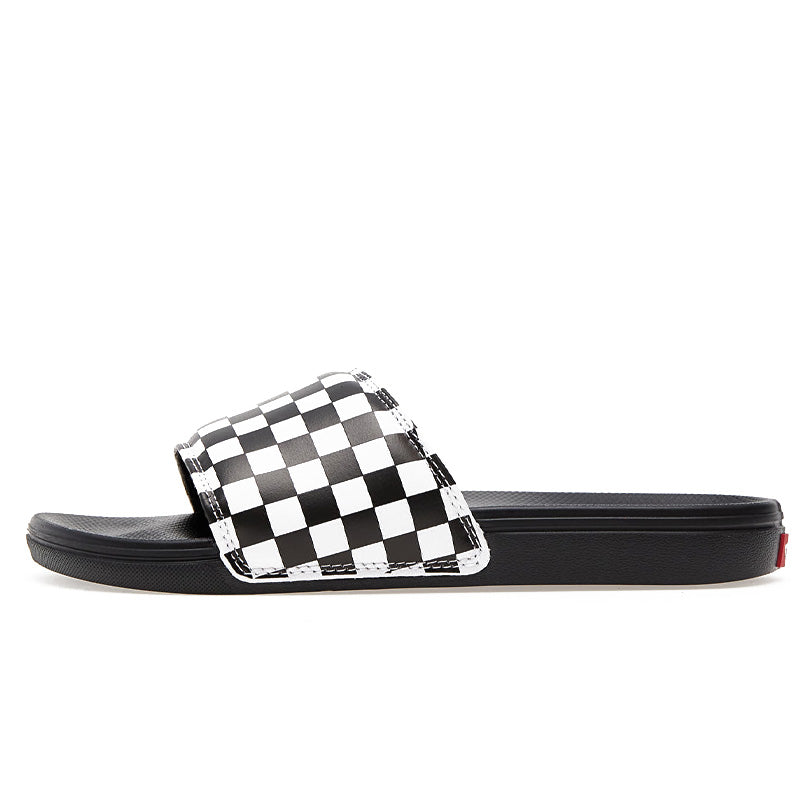 Vans La Costa Slide-On Checkerboard True White/Black