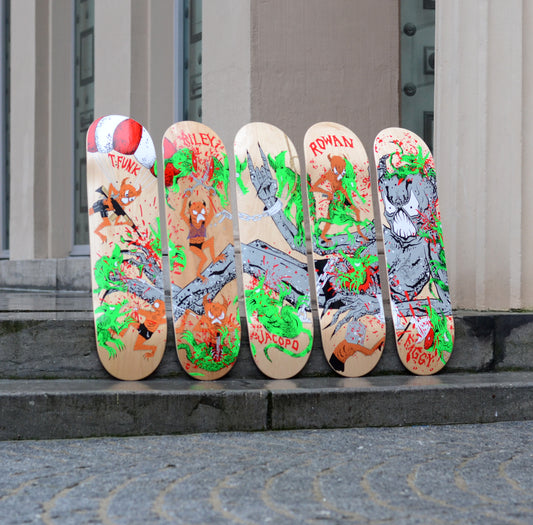 Baker Skateboards x Neckface