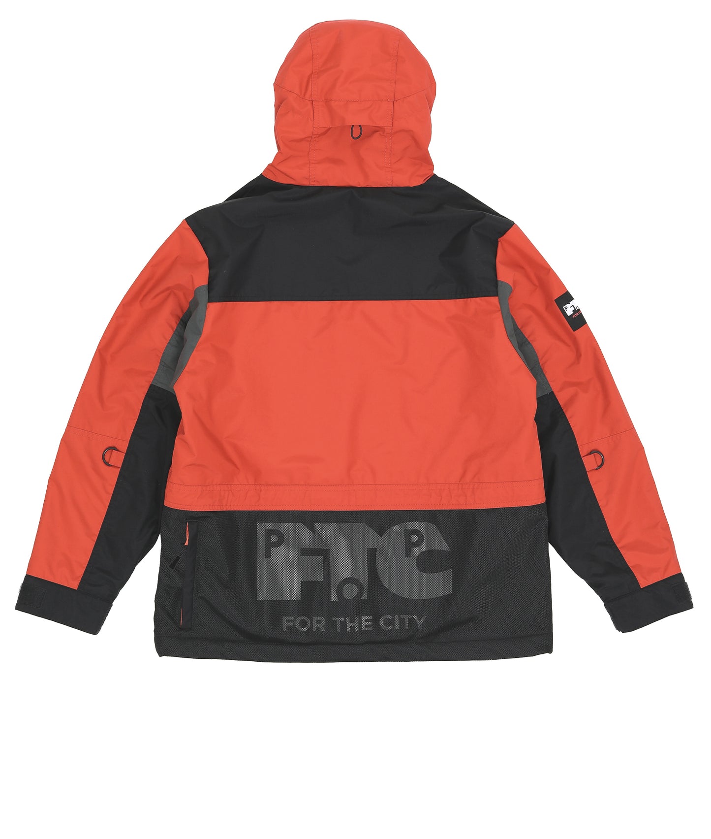 FTC & Pop Jacket Orange/Black