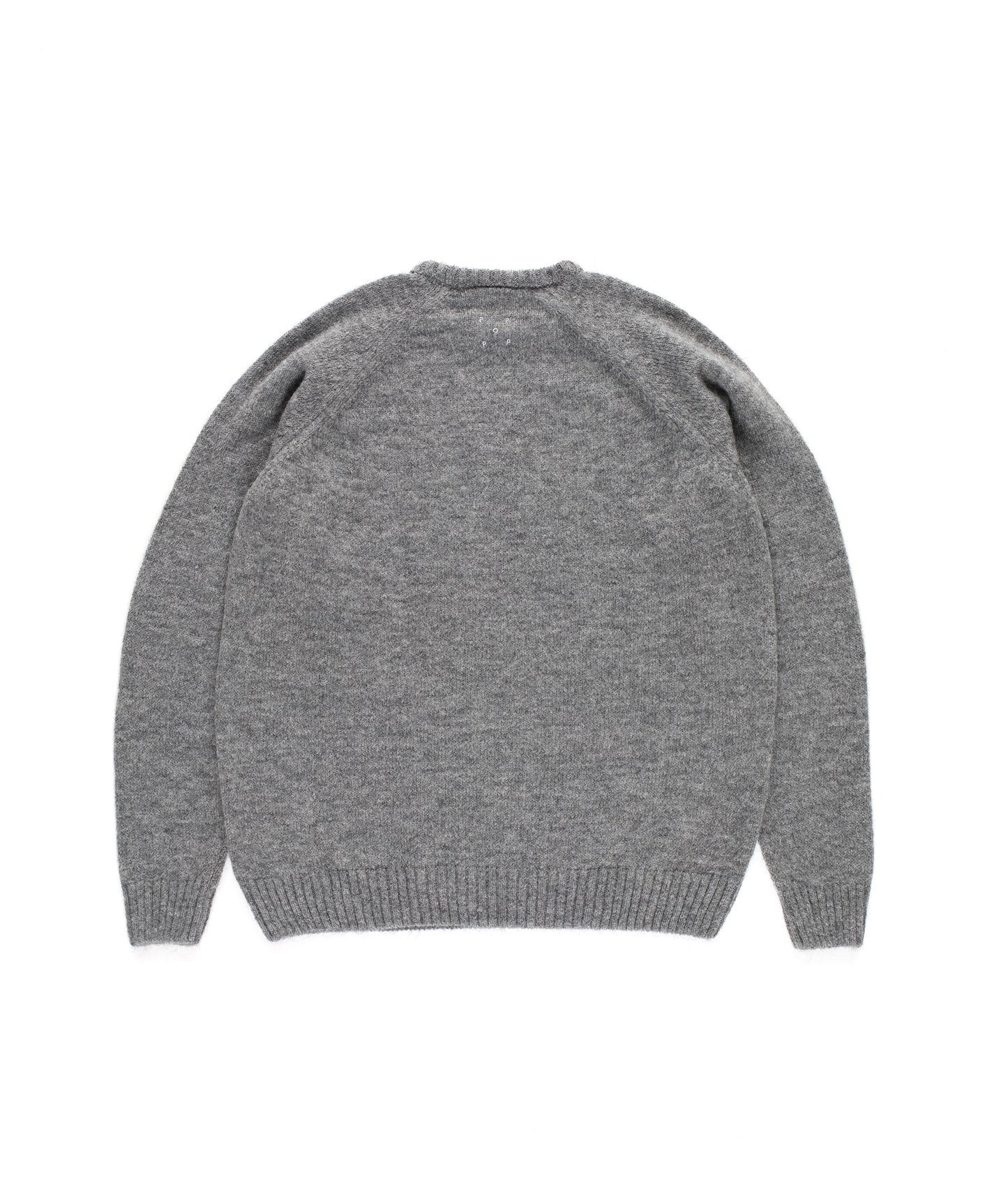 POP x Miffy Knitted Mohair Sweater Heather Grey