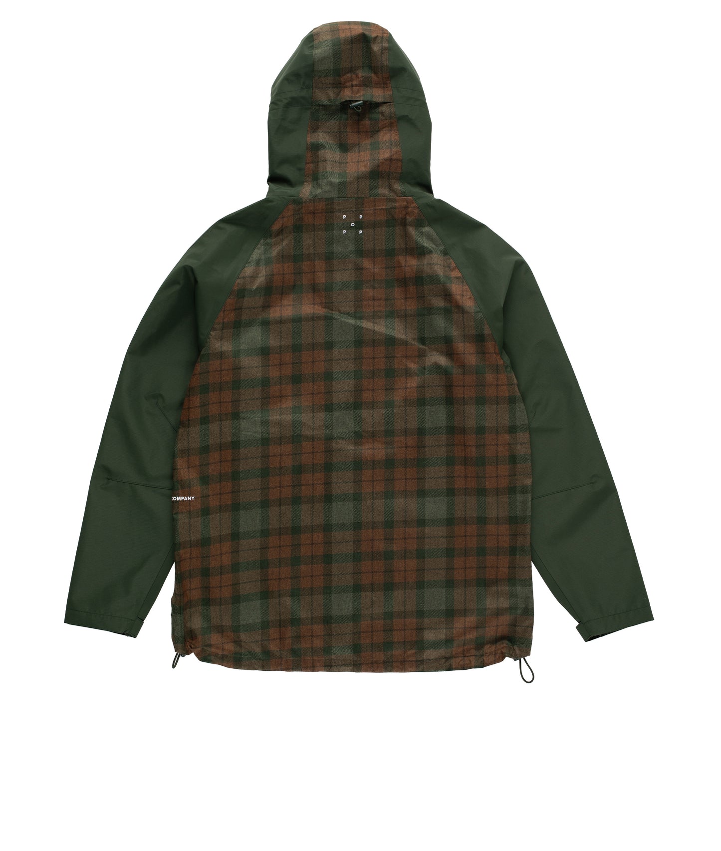 POP Checked Oracle Jacket Duffel Green