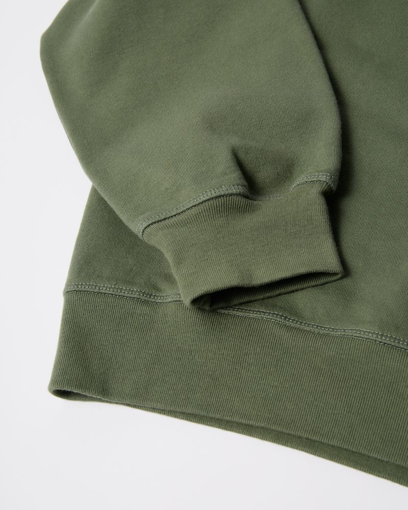 By Parra Signature Crewneck Sweater Green