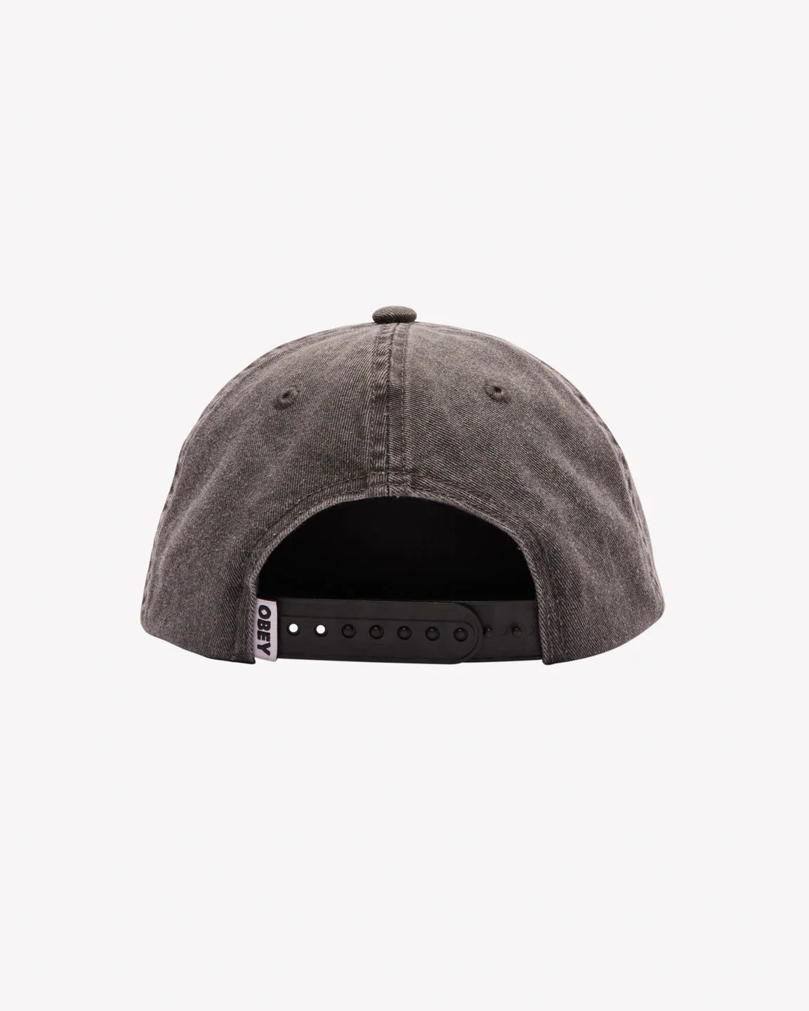 Obey Pigment Studio 6 Panel Cap Pigment Black