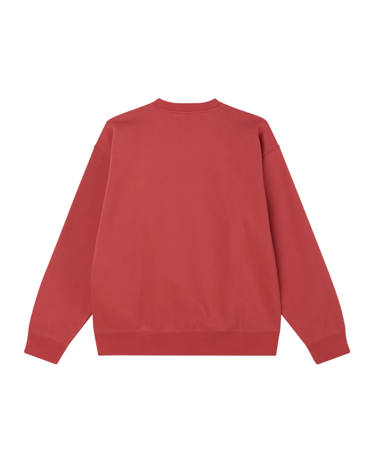 Obey Established Works Bold Crewneck Sweater II Mineral Red