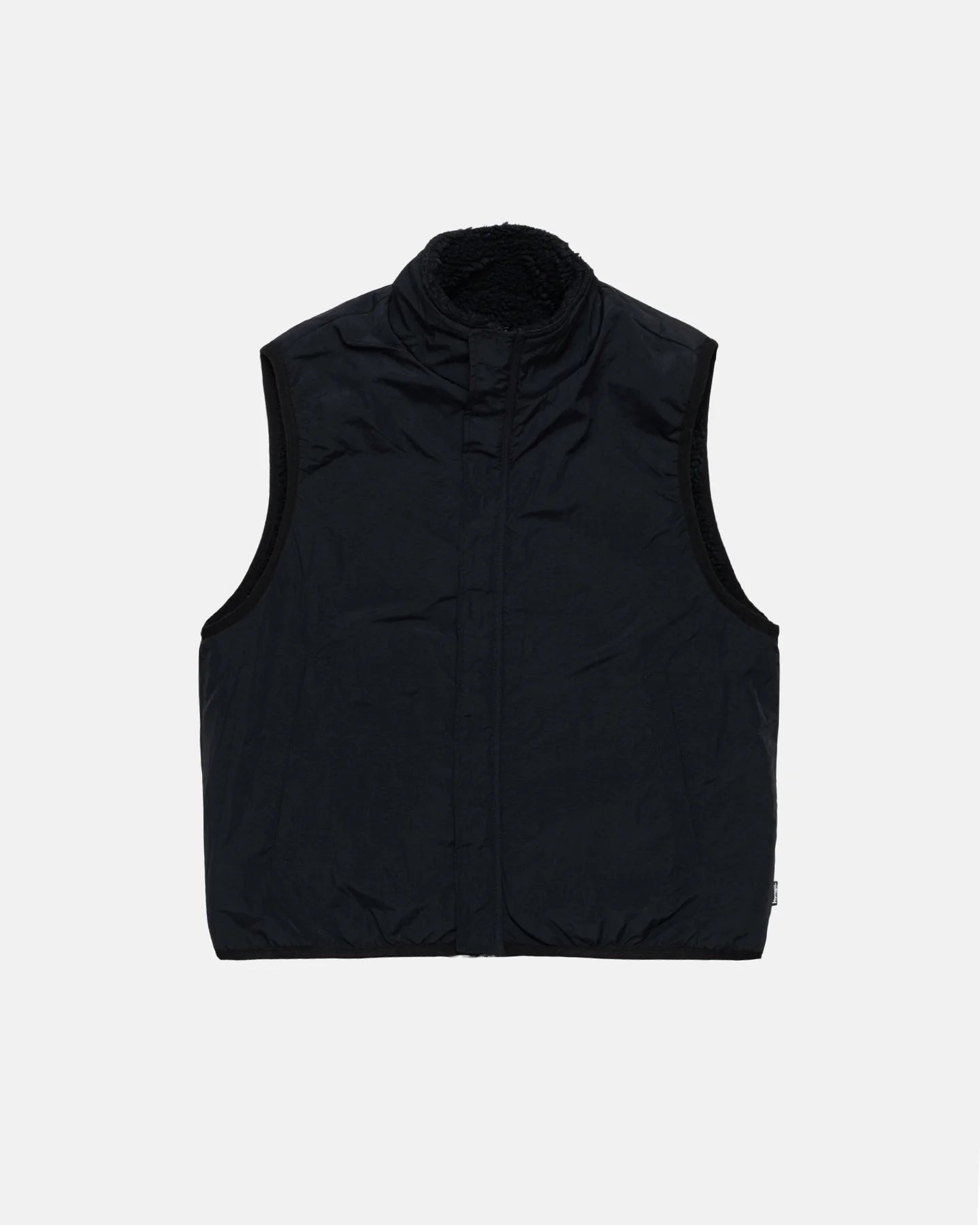 Stüssy Sherpa Reversible Vest Black