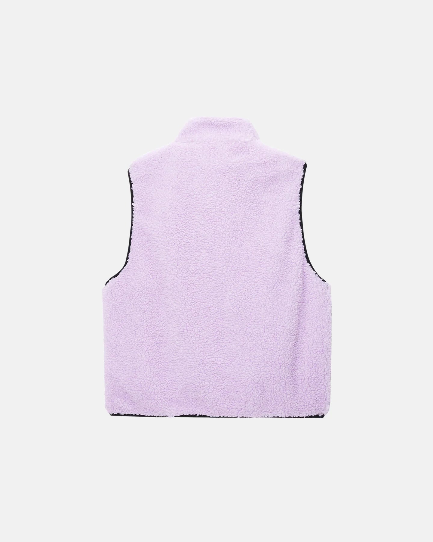 Stüssy Sherpa Reversible Vest Lavender