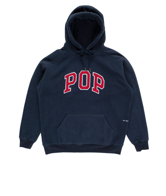 POP Arch Hooded Sweater Navy