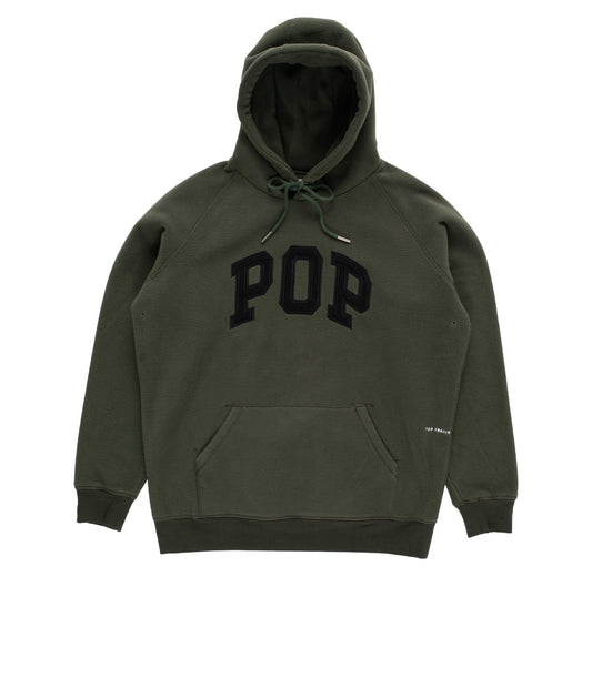 POP Arch Hooded Sweater Duffel Green
