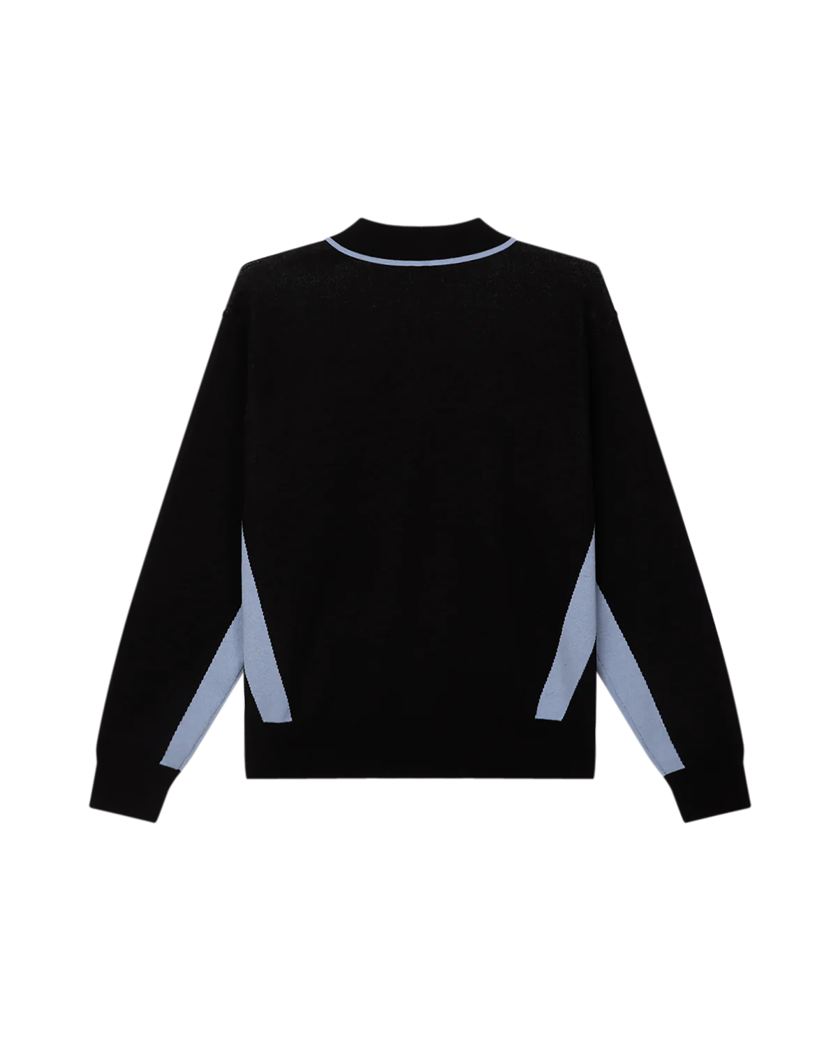 Obey Soccer Polo Sweater Faded Black