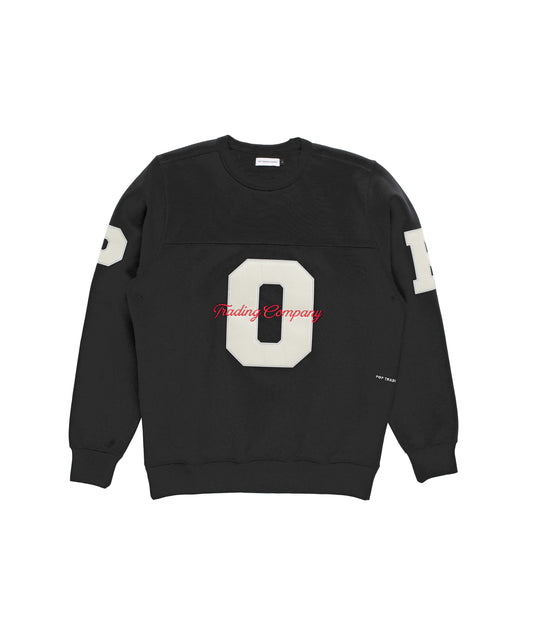POP College Sweater Black