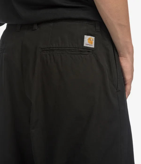 Carhartt WIP Evan Pant Black Garment Dyed