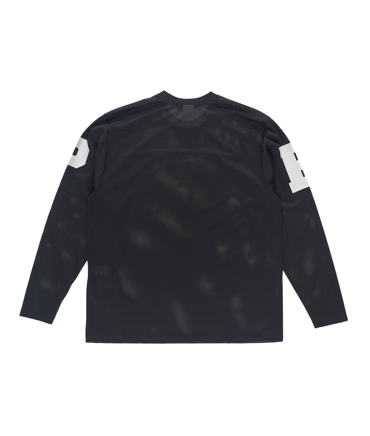 POP Mesh Football Longsleeve Shirt Black