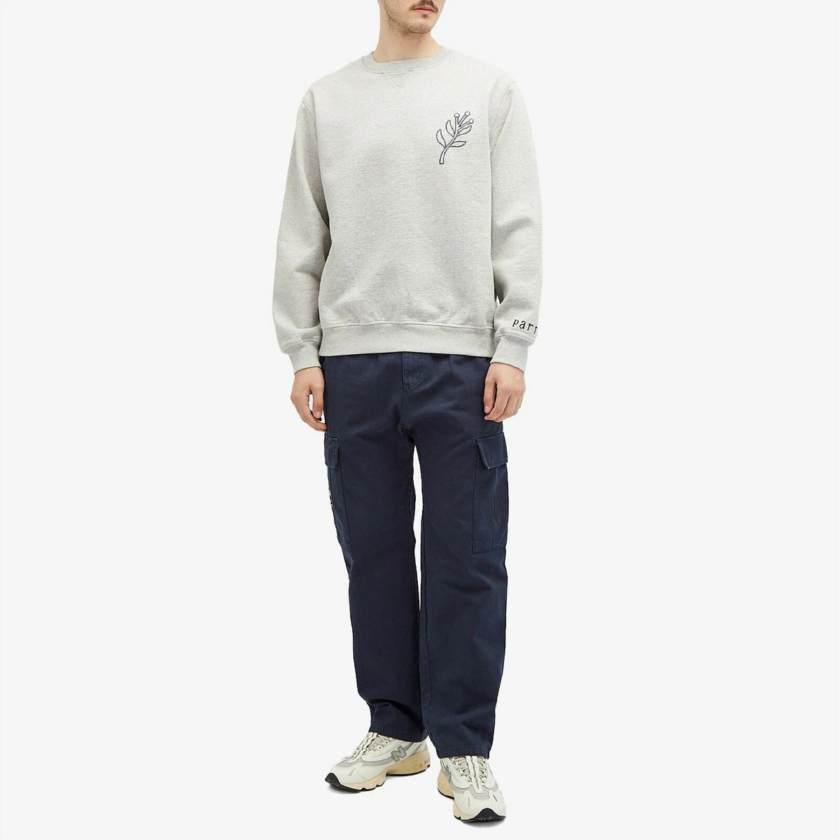 By Parra Alien Pants Navy Blue