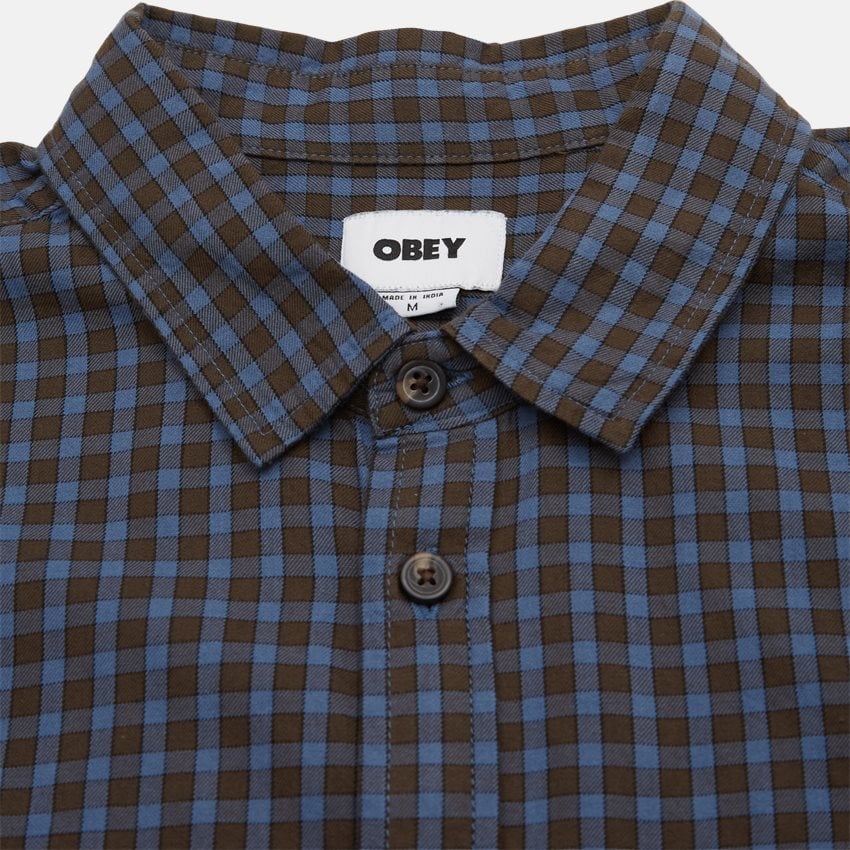 Obey Bigwig Otis Woven Dull Blue