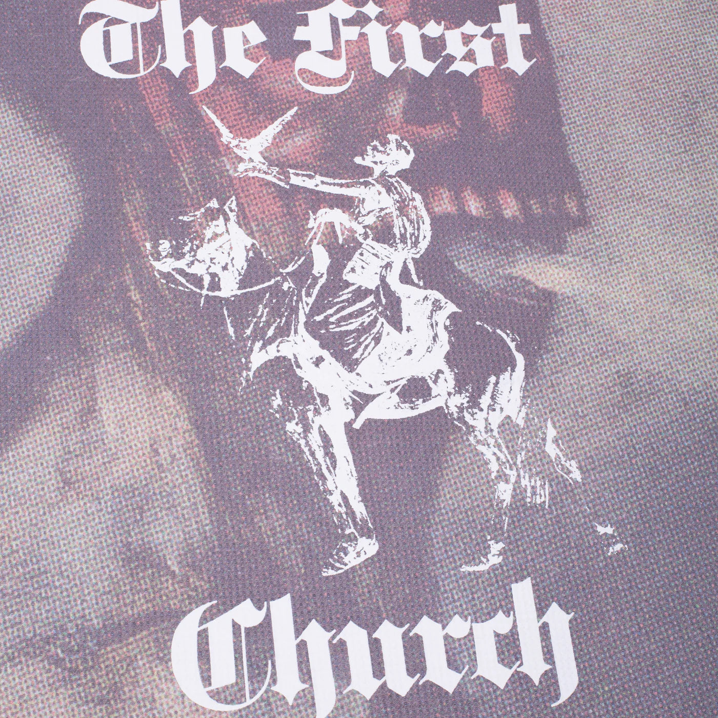 Fucking Awesome The First Church Thermal Shirt A.O.P