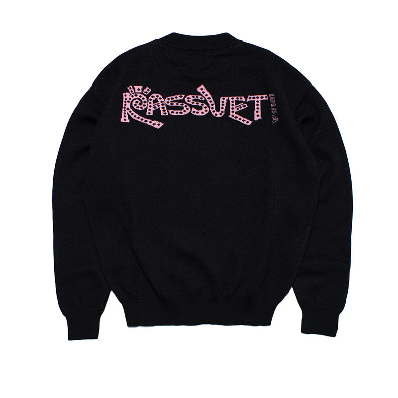 Rassvet Cabaret Knit Crewneck Sweater Black