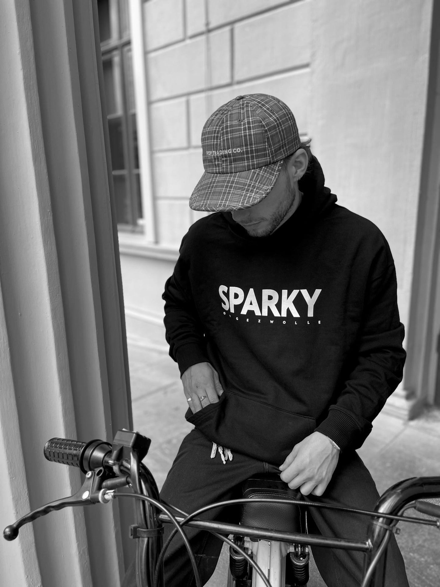 Sparky x Opgezwolle Logo Hoodie Black