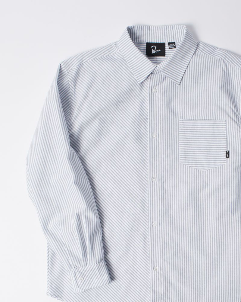 By Parra Horizonticaled Shirt Blue