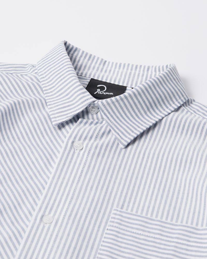 By Parra Horizonticaled Shirt Blue
