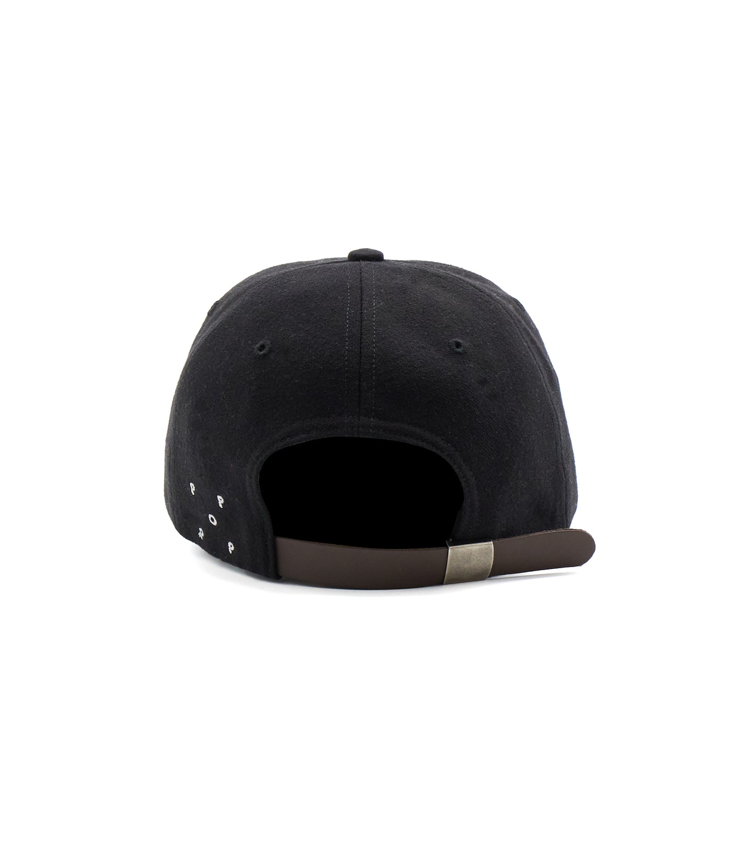 POP Traders Sixpanel Hat Black