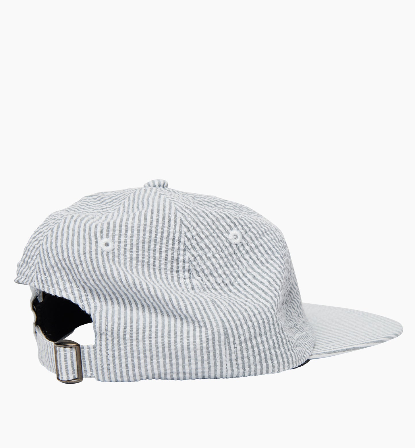 By Parra Classic Logo 6 Panel Hat White Grey