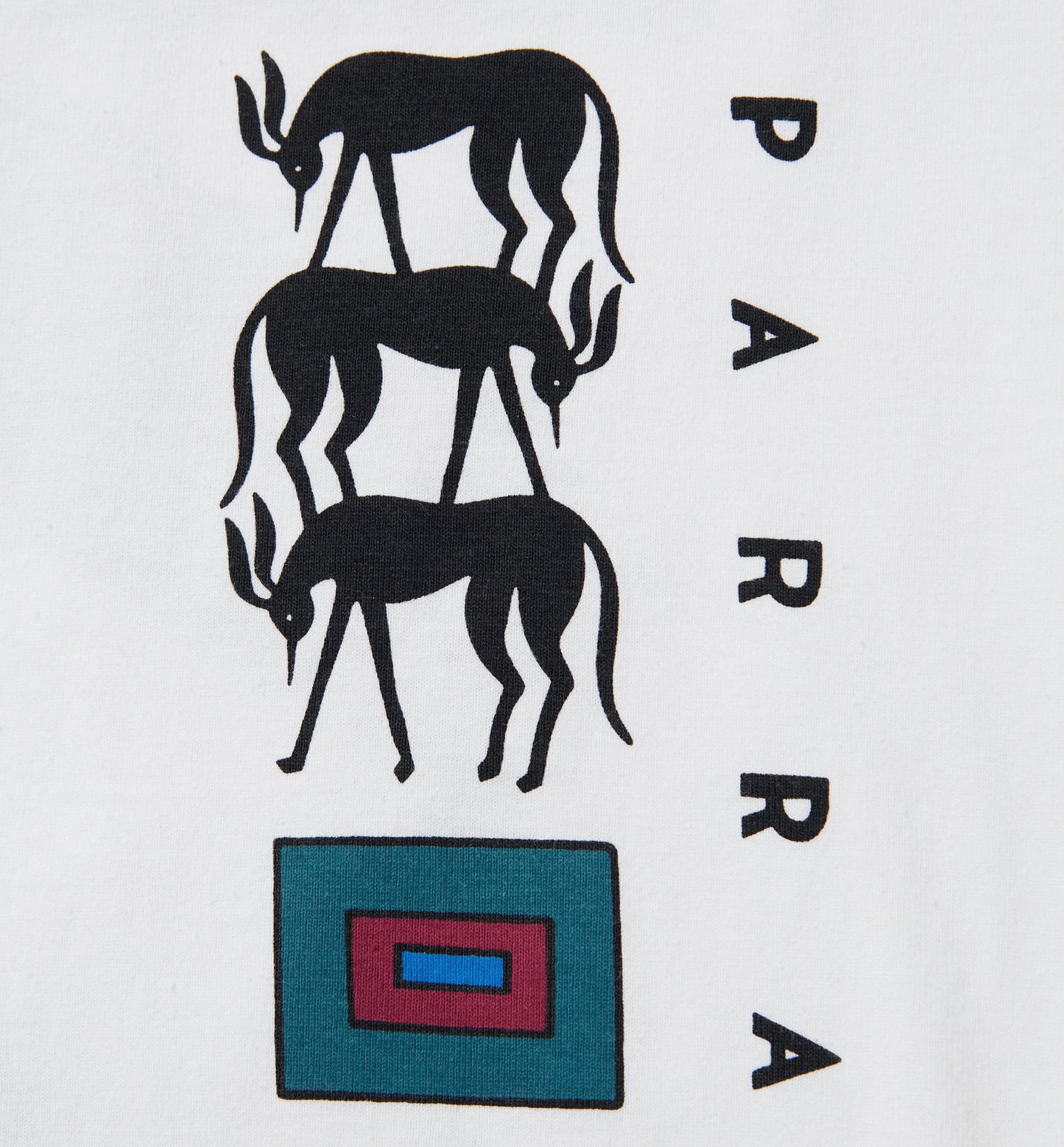 By Parra The Berry Farm Longsleeve T-Shirt White
